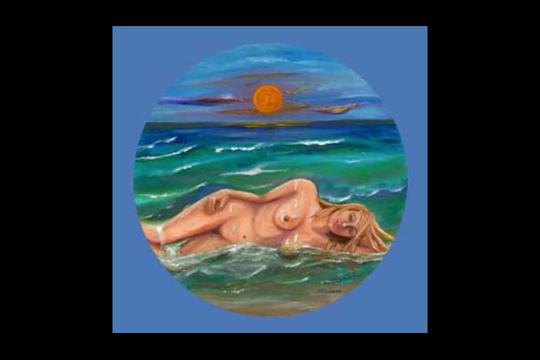 Woman in the Ocean